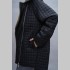 Куртка Elena store прямого фасона, укороченной длинны, черного цвета, английский воротник 9650