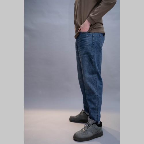 Мужские джинсы синего цвета 7003