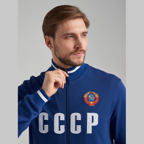 Костюм мужской спортивный голубого цвета СССР 1752.
