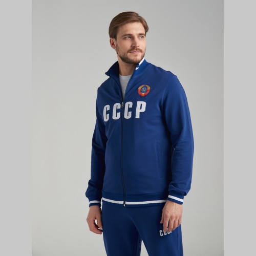 Костюм мужской спортивный голубого цвета СССР 1752.