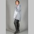 Куртка Beatris прямого фасона, средней длины, серебряный, 147